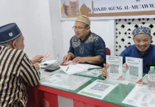 UPZ Masjid Agung Al-Mu'awwanah Sanggau Mulai Terima ZIS