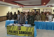 Polres Sanggau Siapkan 4 Pos Pengamanan Operasi Ketupat 2026