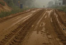Jalan Cepat Rusak, Pembangunan Infrastruktur di Perbatasan Sanggau Jadi Sorotan