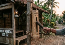 Kentongan Siaga Percepat Informasi Peringatan Bencana