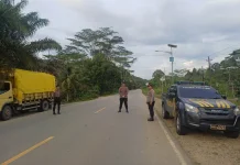 Polsek Sekayam Intensifkan Patroli di Jalur Lintas Negara