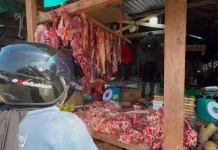 Warga Sanggau Keluhkan Harga Daging Sapi Naik