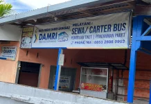 H-1 Idulfitri, Penjualan Tiket Bus di Sanggau Naik