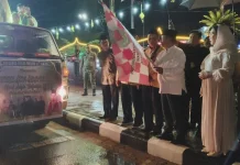 Bupati dan Wabup Sanggau Lepas Peserta Takbir Keliling