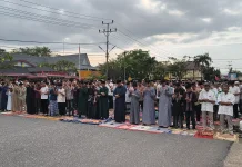 Dishub Sanggau Optimalkan Pengamanan Salat Idulfitri di Kantor Bupati Sanggau