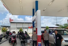 Polisi Pantau Stok dan Distribusi BBM di Entikong