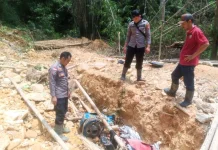 Razia Tambang Ilegal, Aparat Sita Ini di Entikong