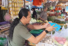 Pasca Lebaran, Harga Sayuran di Sanggau Melambung
