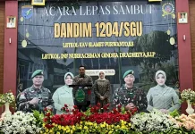 Dandim 1204 Sanggau Paparkan Arah Tugas Baru