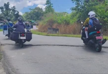 Bupati Ontot Minta Kementerian PUPR Tangani Patahan Tanjakan Semboja