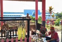 Ritual Adat Pedagi Tutup Tapak Tilas Hari Jadi Sanggau ke-410