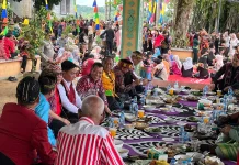 Makan Berami Jadi Tradisi HUT Sanggau Tiap Tahunnya