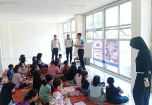 Pemdes Entikong Dukung Imigrasi Mengajar