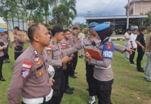 Propam Polda Kalbar Periksa Personel Polsek Entikong