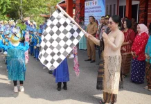 Karnaval Anak TK, PAUD Sanggau Meriahkan Peringatan Hari Kartini