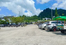 Area Parkir PLBN Entikong Ramai, Pengelola Siapkan Layanan Maksimal