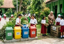 Sekolah Didorong Jadi Contoh Pengelolaan Sampah Ramah Lingkungan