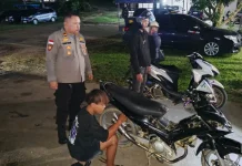 Polsek Kembayan Tertibkan 15 Motor Berknalpot Brong