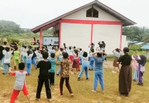 Pembelajaran di SDN 05 Monok Terkendala Listrik