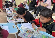 Lomba Mewarnai Meriahkan Hardiknas di Samer Weekend