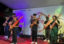 Hujan Deras, Tak Surutkan Semangat Anak-anak Tampil di GLMB