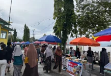 CFD Muara Kantu Sanggau Ramai Dikunjungi Warga