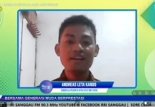 Andreas Perwakilan Gita Fest RRI Entikong 2026