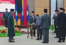 Bupati Ontot Lantik-Kukuhkan Tiga Pejabat Eselon II