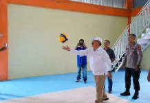 Persiapkan Atlet Voli Handal, Sanggau Sediakan GOR Baru