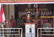 Wabup Sanggau: Gawai Dayak Momentum Perkuat Persatuan