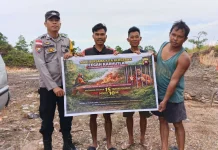 Polsek Sekayam Perkuat Edukasi Warga Cegah Karhutla