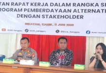 Desa Bungkang Jadi Fokus Program Pemberdayaan BNNK Sanggau