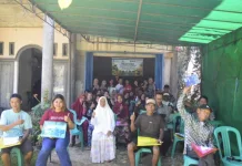 PSDKU POLNEP Sanggau olah limbah TKKS jadi Pupuk Organik