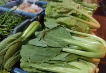 Harga Sayuran di Pasar Sanggau Mulai Turun