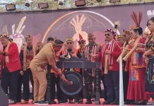Wagub Kalbar Ajak Masyarakat Dayak Lestarikan Budaya Nosu Mino Podi