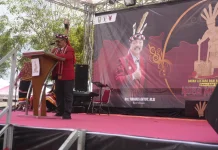 Bupati Sanggau Ajak Generasi Muda Lestarikan Budaya Dayak