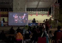 Warga Sanggau Apresiasi Nobar Piala Dunia yang digelar RRI