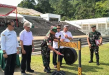 Kodam Tanjungpura Buka Karya Bakti Skala Besar di Perbatasan Kalbar