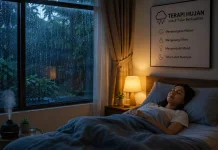 Terapi Rintik Hujan, Suara Alam yang Membantu Tidur Lebih Nyenyak