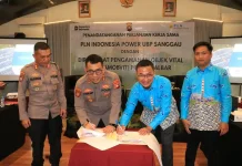 Amankan Aset, PLN IPUBP Sanggau Gandeng Ditpamobvit Polda Kalbar