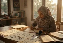 Kaligrafi Ajarkan Kesabaran dan Disiplin