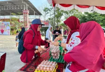 Sinergi Disbunnak Kalbar–Sanggau Jaga Stabilitas Harga Pangan