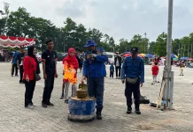 Damkar Sanggau Tingkatkan Edukasi Pencegahan Kebakaran