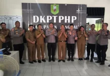 Kapolres Sanggau Komit Lanjutkan Program Ketahanan Pangan Jagung