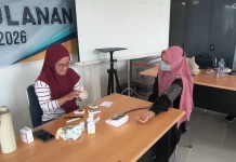 CKG Bantu Angkasawati RRI Sanggau Peduli Kesehatan