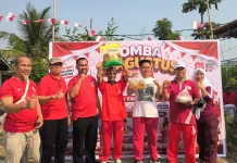 Lurah Ilir Kota Apresiasi Semangat Warga RT 12 Sambut HUT RI