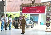 Badan Kesbangpol Sanggau Tutup Pelatihan Paskibraka 2026