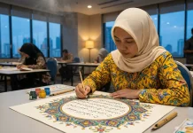 Peserta MTQ Kaligrafi Ini Ungkap Cara Atasi Gugup saat Lomba 8 Jam