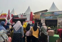 Disbunnak Kalbar Suplai Telur Murah dalam Pameran Pembangunan Sabang Merah