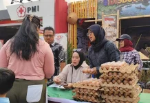 Bazar Telur Disbunnak Sanggau Serap Pasokan Peternak Lokal